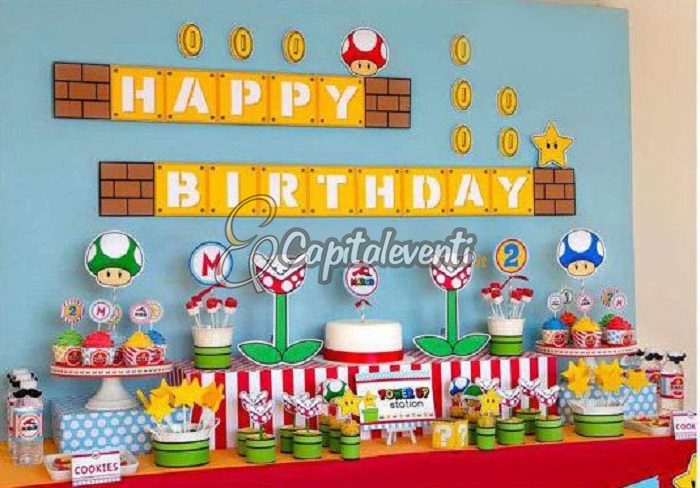 Party a tema Super Mario: cosa occorre 