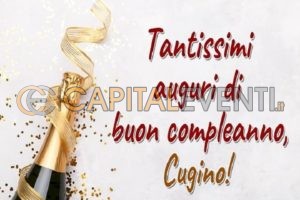 Frasi di auguri di compleanno per un cugino